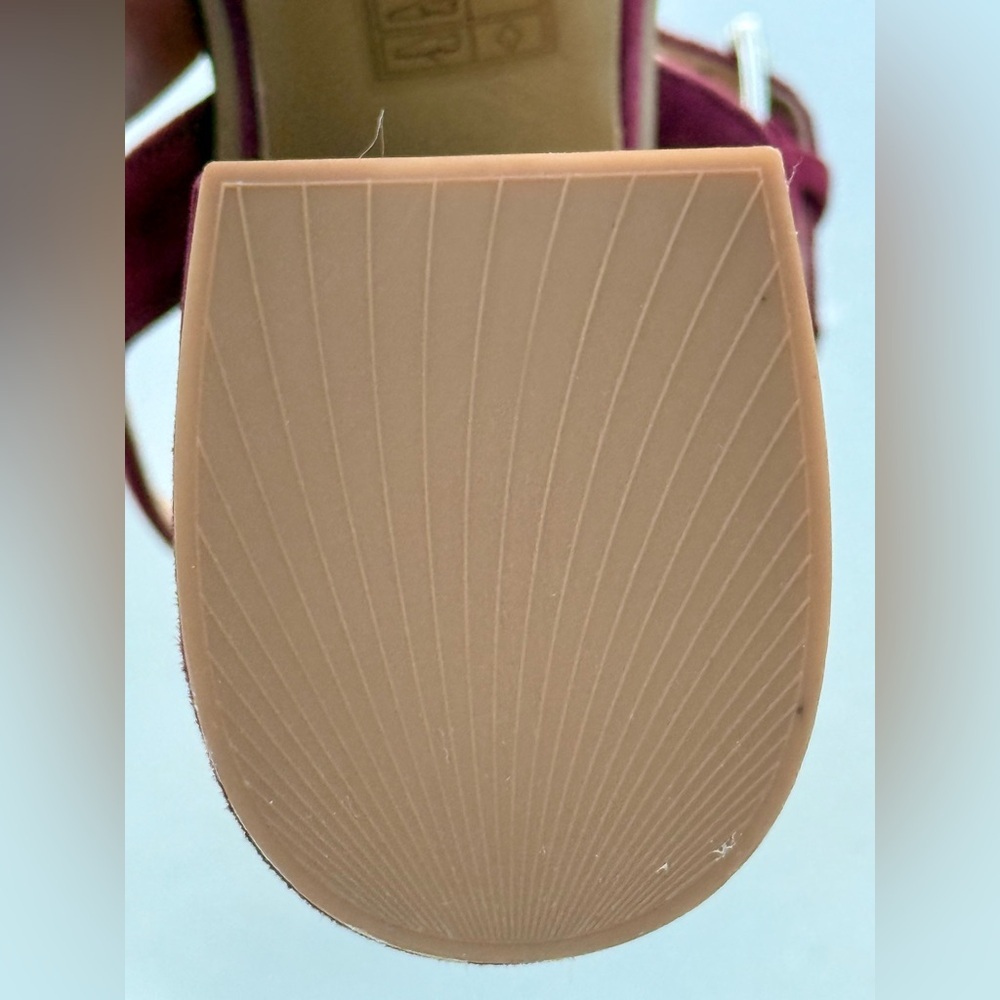 ⛵️Free People Velvet Remi Double Strap Platform Heels - Picture 16 of 16